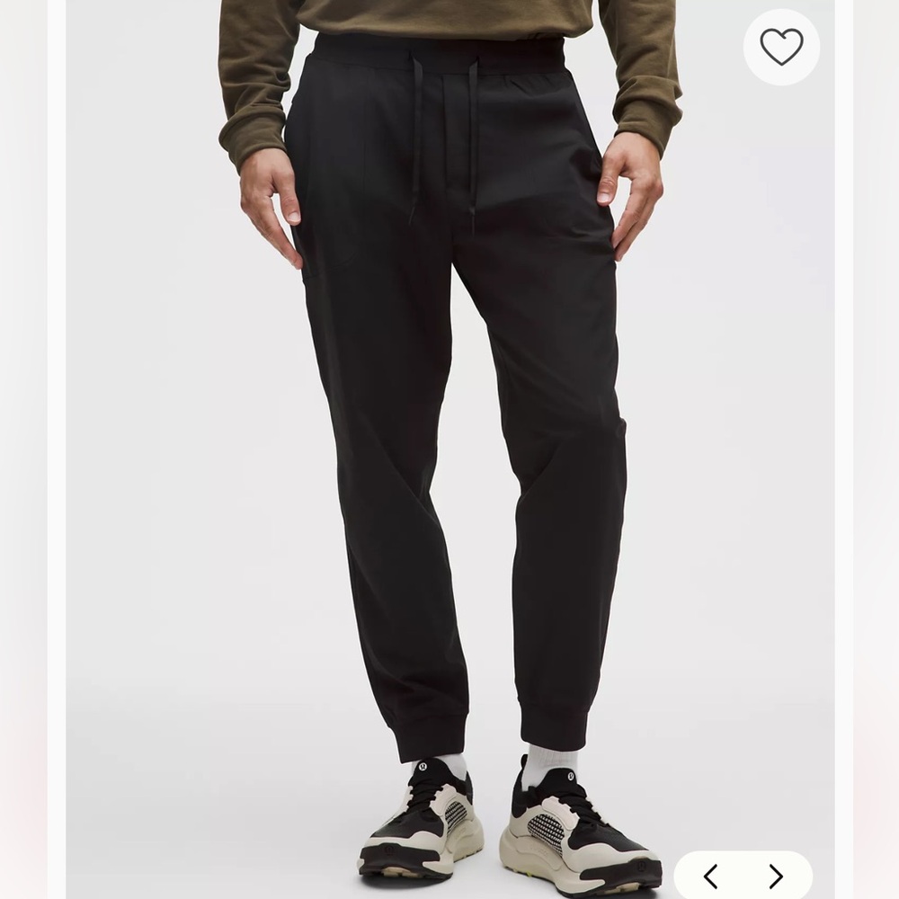 Lululemon men’s ABC Black jogger pants